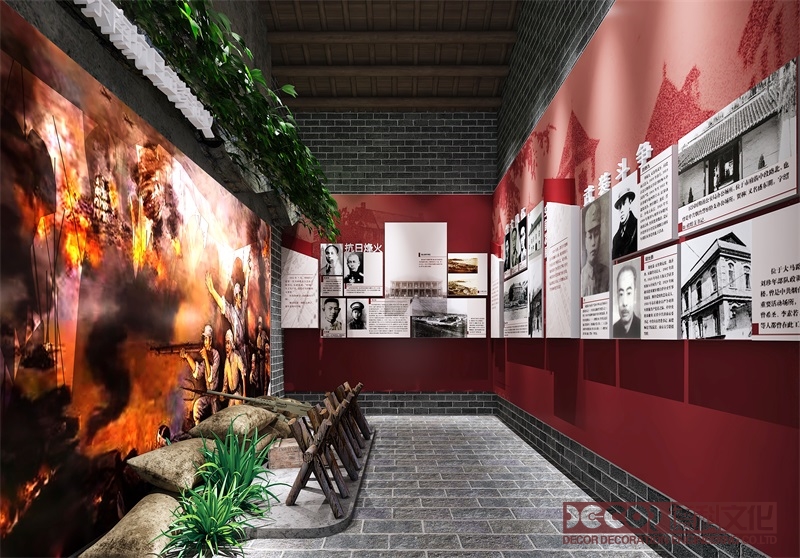 軍事博物館設計中，如何展示軍隊的訓練和裝備更新的過程？