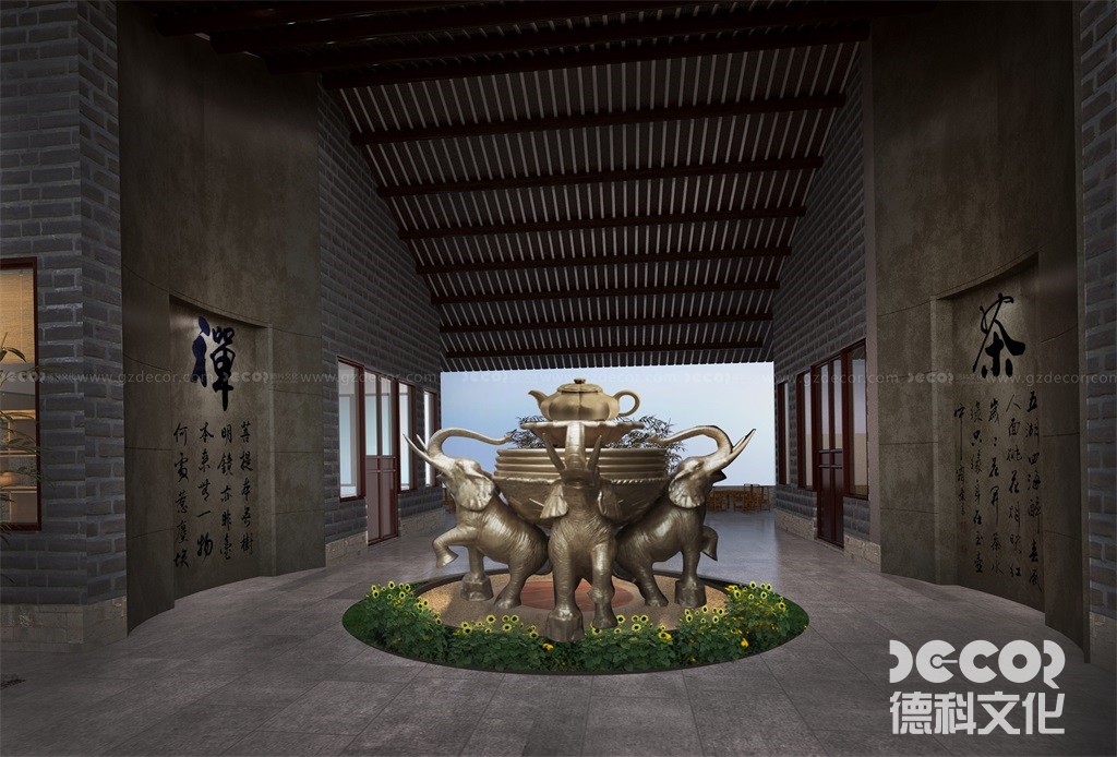 如何利用茶展館設(shè)計(jì)的布局來(lái)展示不同種類(lèi)的茶葉？