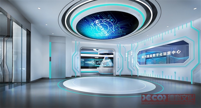 科技展廳設(shè)計(jì)中如何展示技術(shù)的跨界融合？