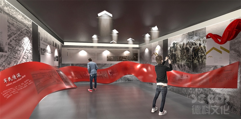 文化展廳設(shè)計中主視覺如何融合傳統(tǒng)紋樣與現(xiàn)代構(gòu)成？