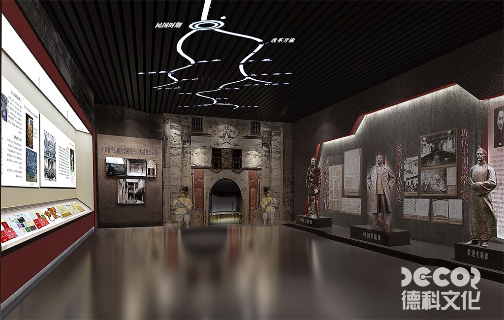 軍警主題展館裝修如何通過空間設計營造緊張感